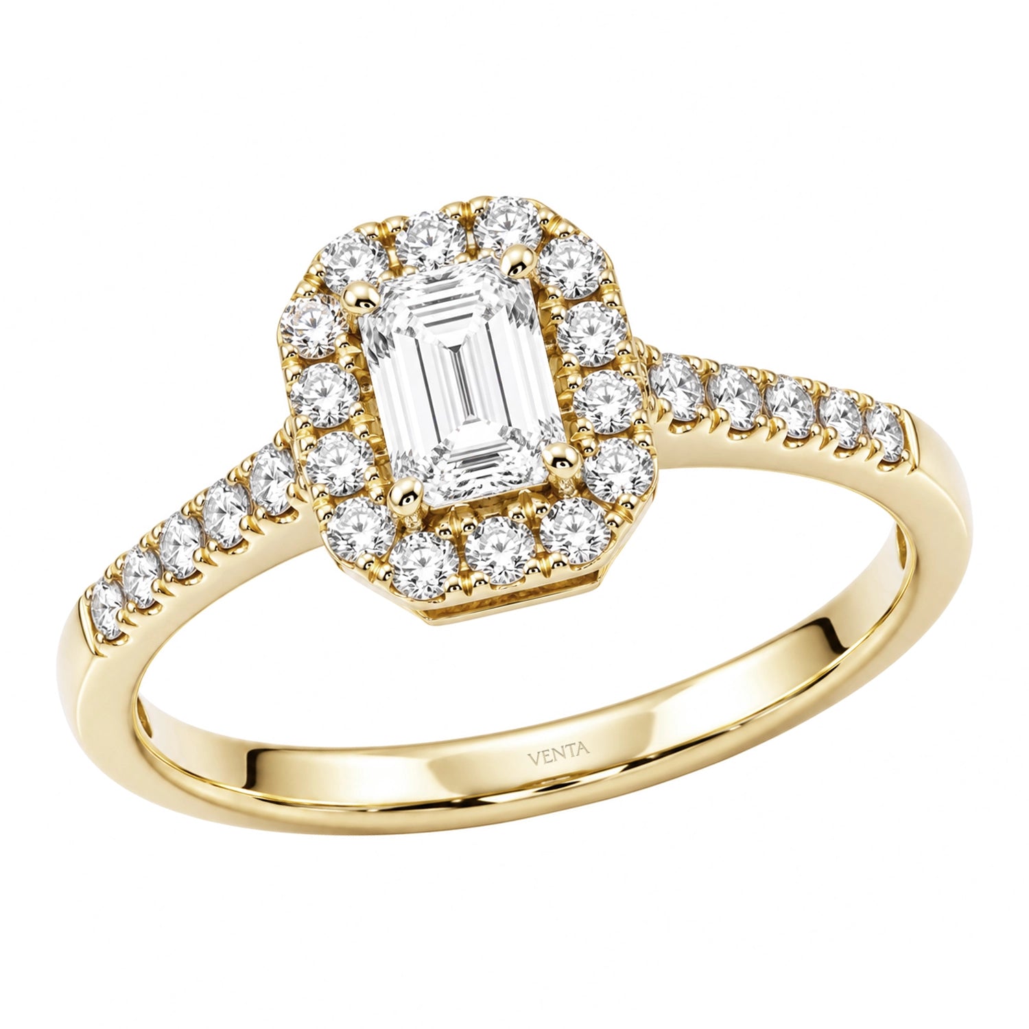 HRD Certified 0.40 Carat D Color Solitaire Diamond Ring "Belur"