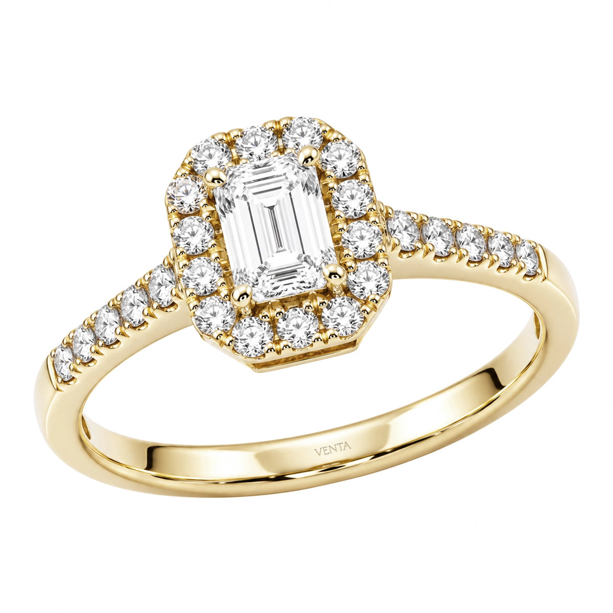 HRD Certified 0.40 Carat D Color Solitaire Diamond Ring "Belur"
