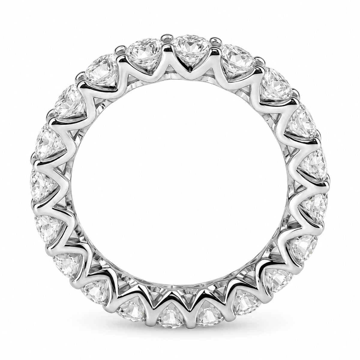 1.51 Carat Full Eternity Diamond Ring "Nüra"
