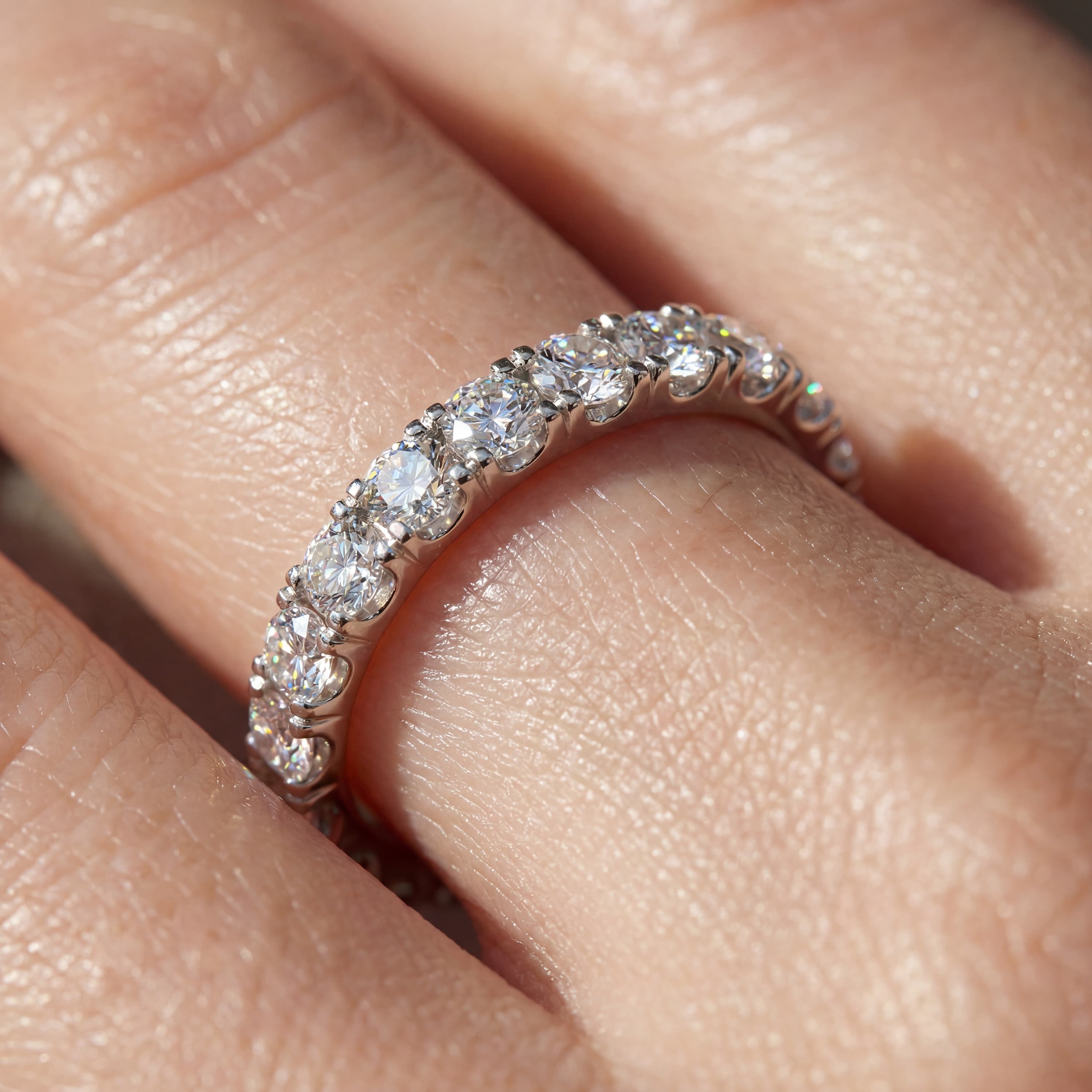 0,40 Karat F Renk Yarımtur Pırlanta Yüzük - Venta Jewelry