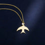 0,02 Karat Pırlanta Kolye "Kuş" - Venta Jewelry