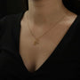 0,01 Karat Pırlanta Kolye "Kurbağa" - Venta Jewelry