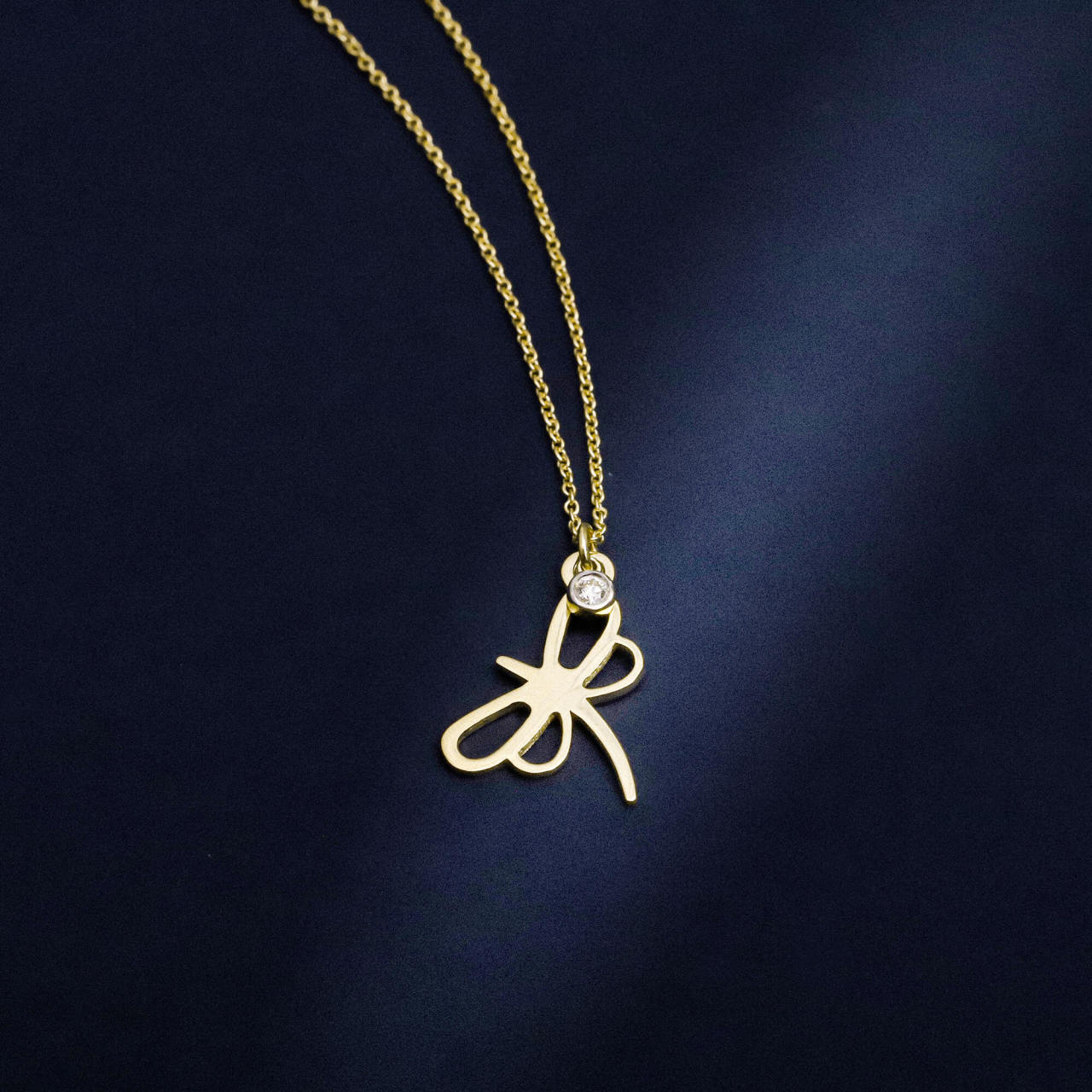 0,02 Karat Pırlanta Kolye "Yusufcuk"