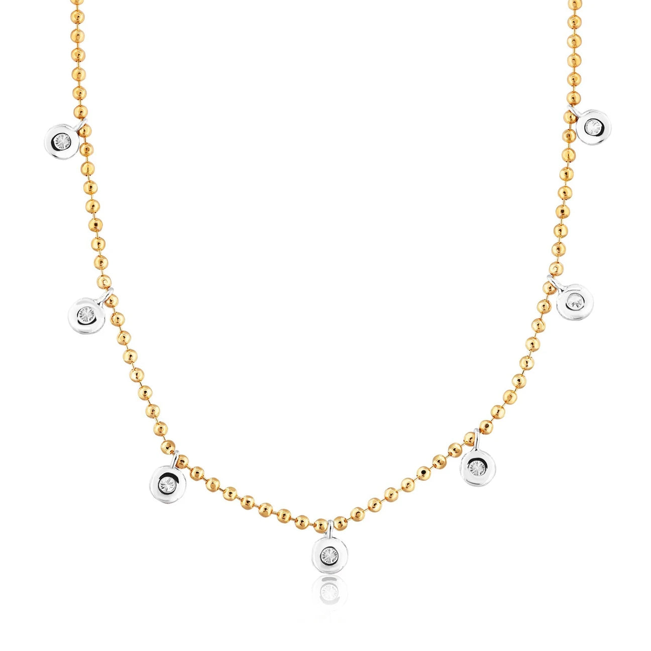 0,18 Karat Pırlanta Kolye