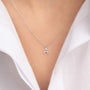 0,05 Karat Pırlanta Kolye "A" - Venta Jewelry
