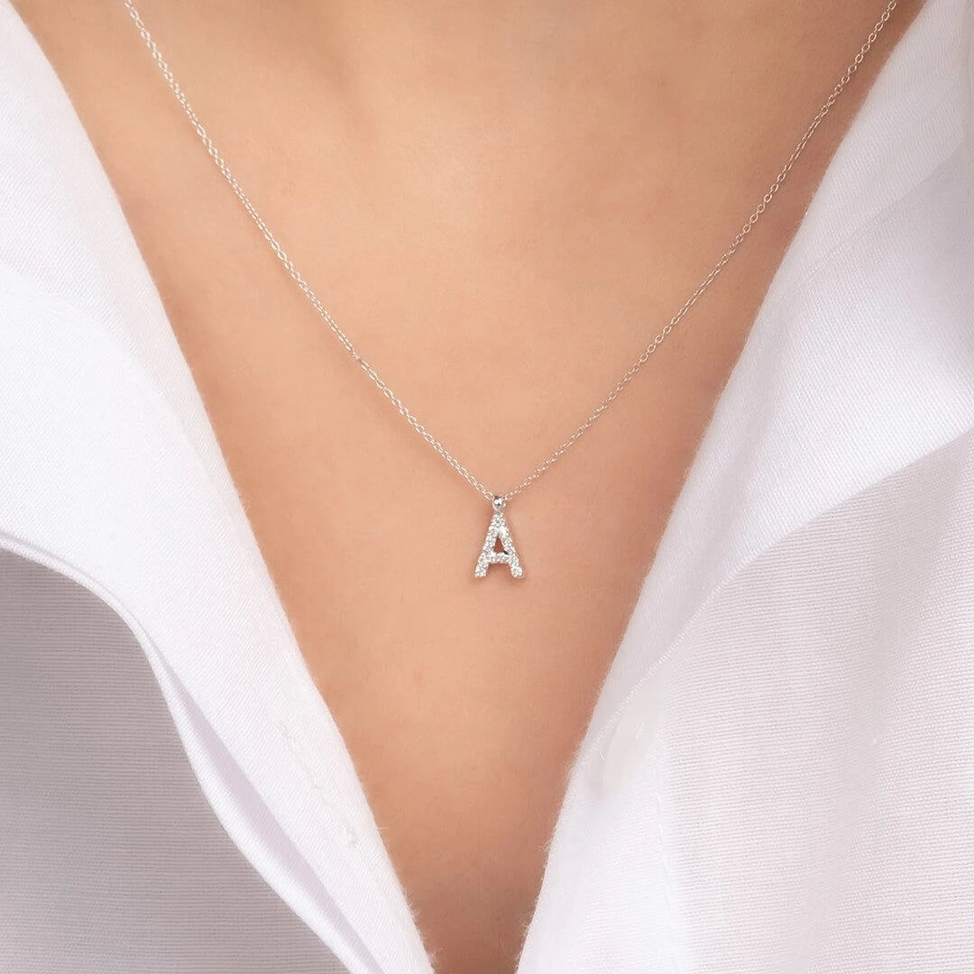 0,05 Karat Pırlanta Kolye "A"