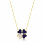 0,21 Karat Pırlanta Kolye "Yonca" - Venta Jewelry