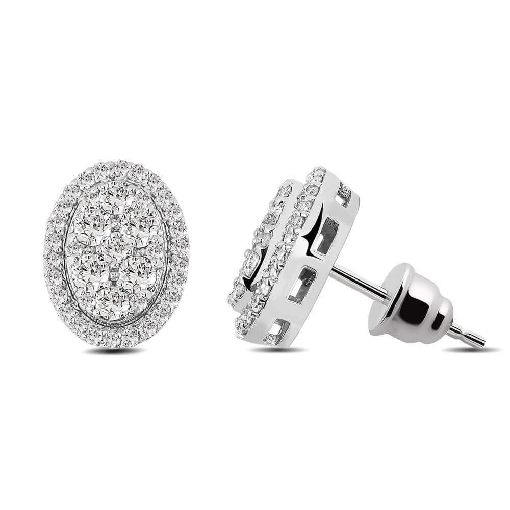 0,61 Karat Coronet Pırlanta Küpe "Alina"