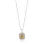 0,60 Karat Pırlanta Citrine Kolye - Venta Jewelry