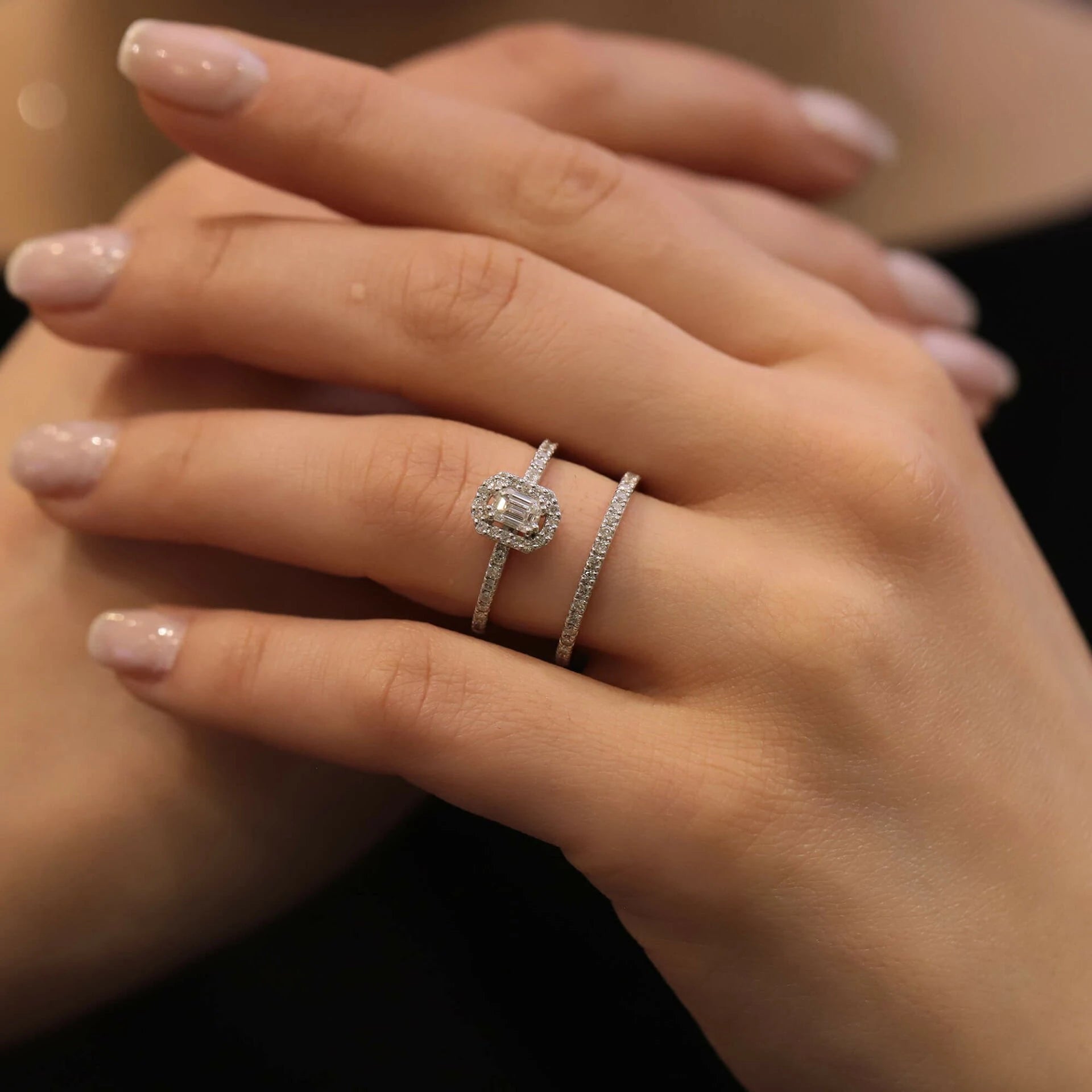 0,89 Karat Tasarım Pırlanta Yüzük