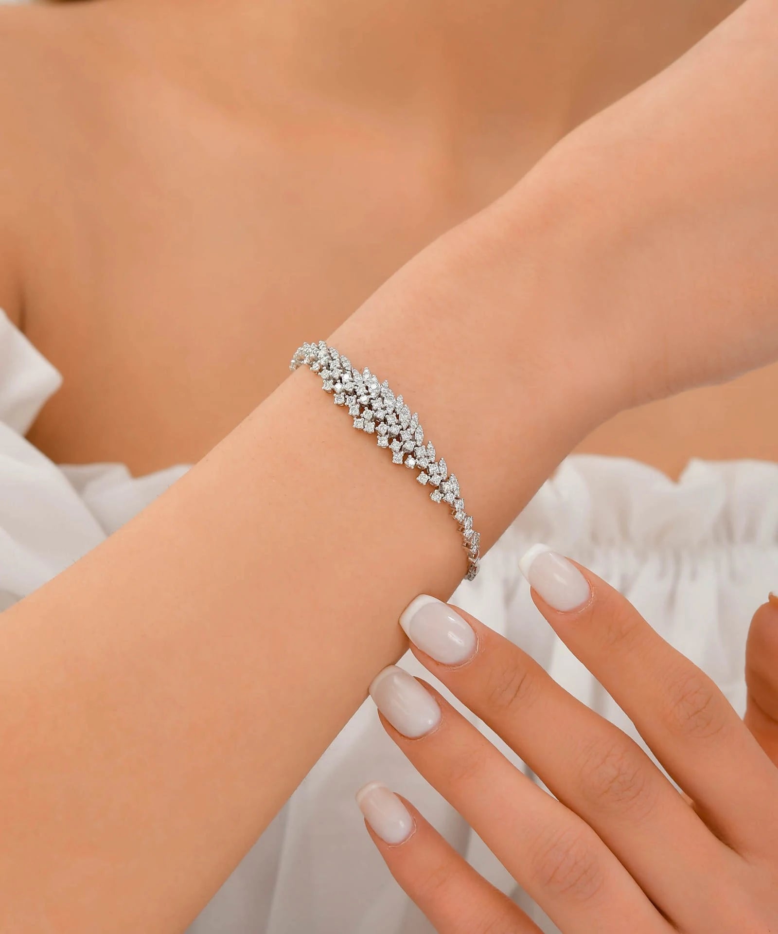 1,73 Karat Tasarım Pırlanta Bileklik