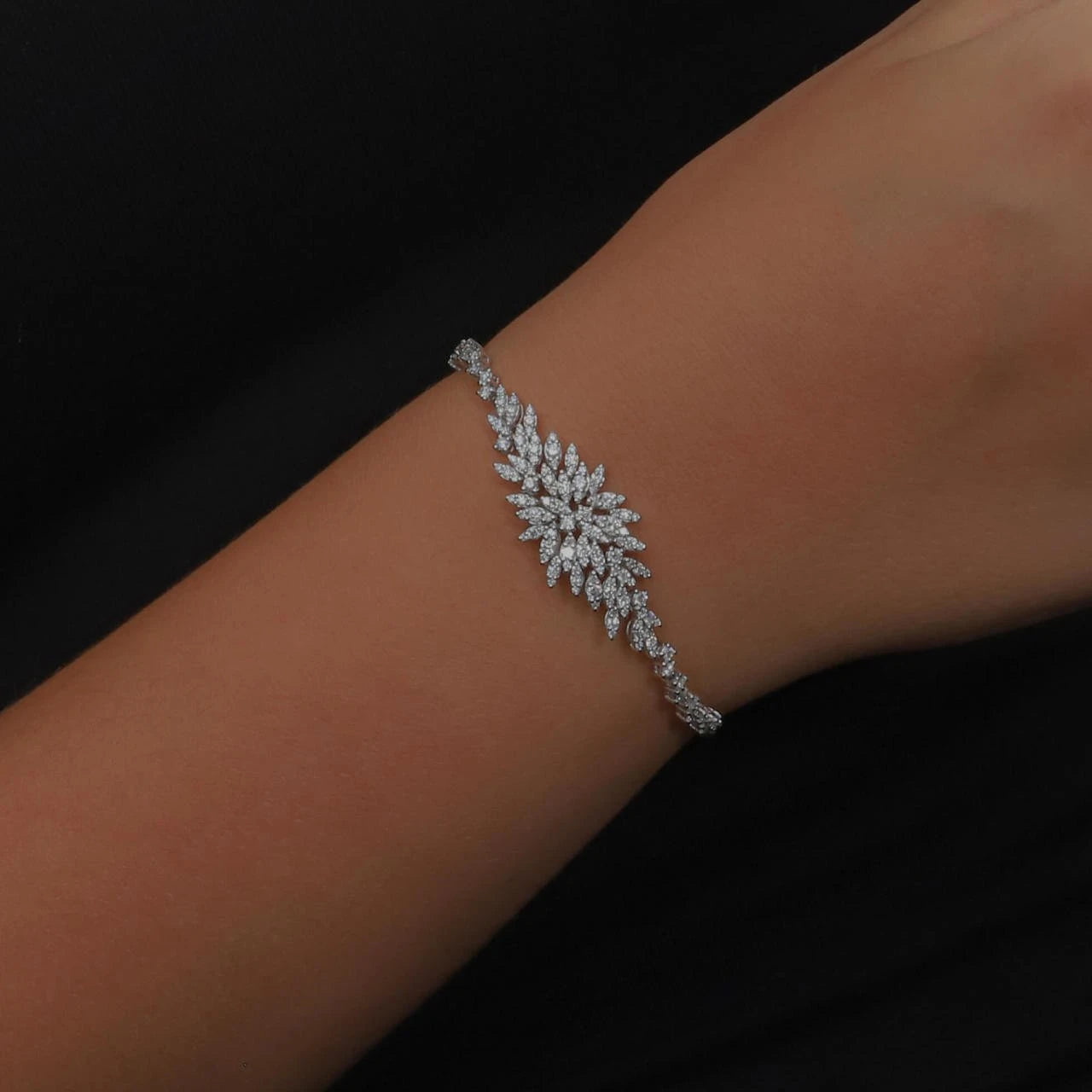 1,55 Karat Tasarım Pırlanta Bileklik