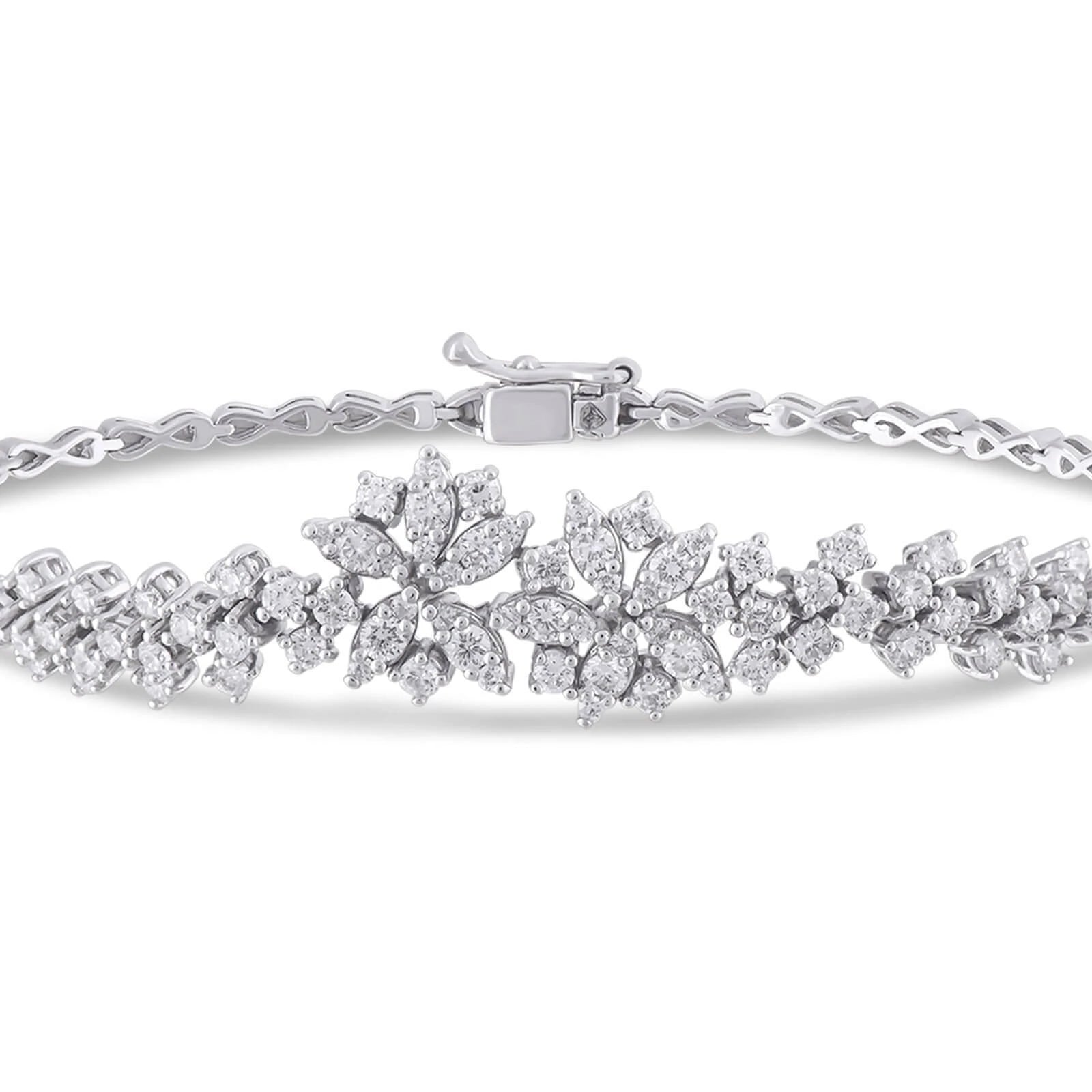 1,87 Karat Tasarım Pırlanta Bileklik