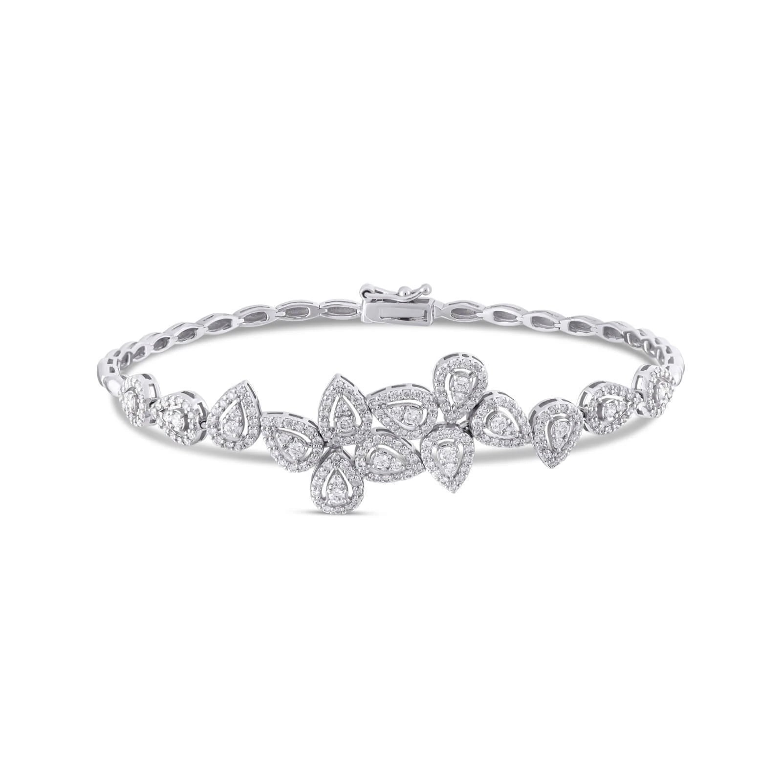 1,44 Karat Tasarım Pırlanta Bileklik