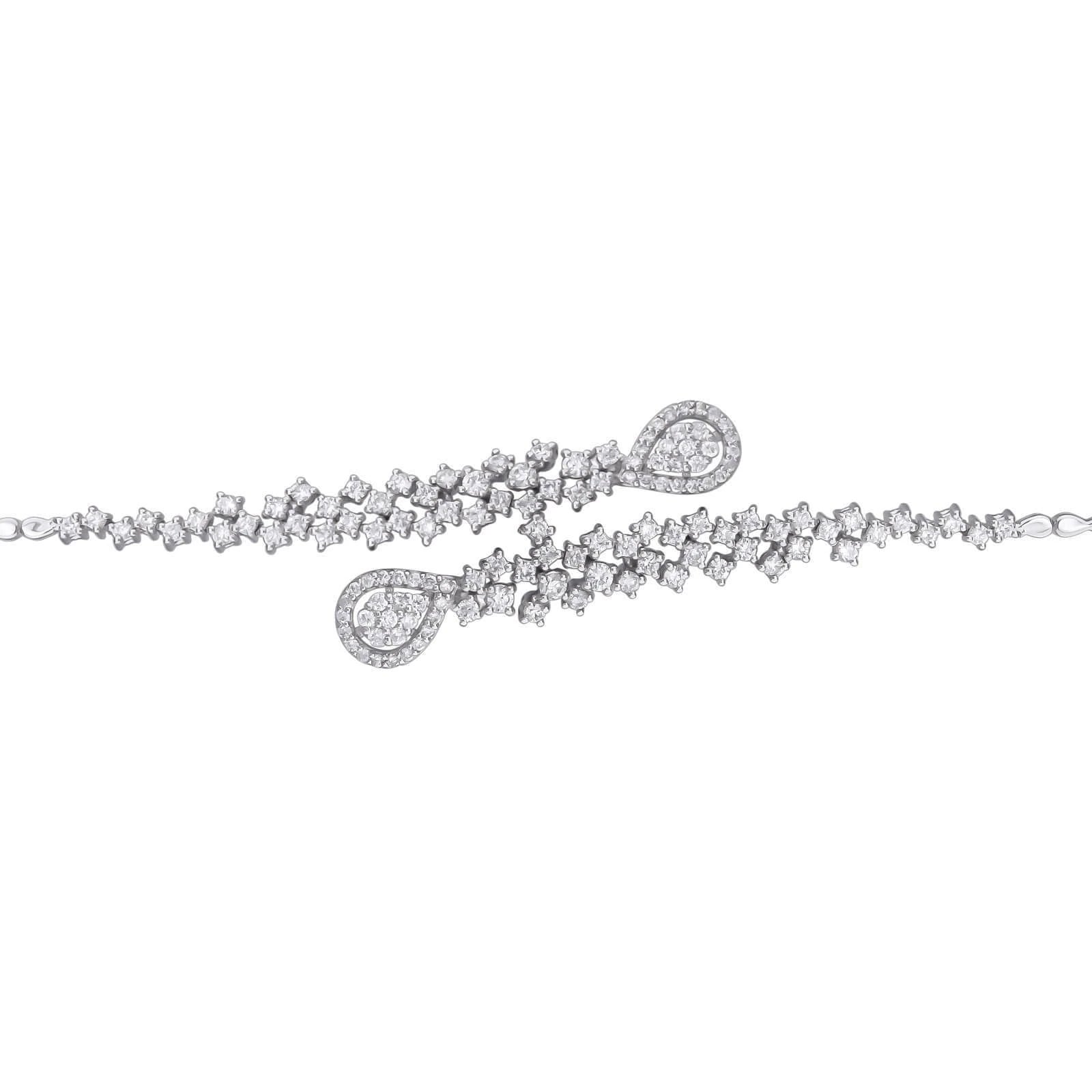 1,80 Karat Tasarım Pırlanta Bileklik - Venta Jewelry