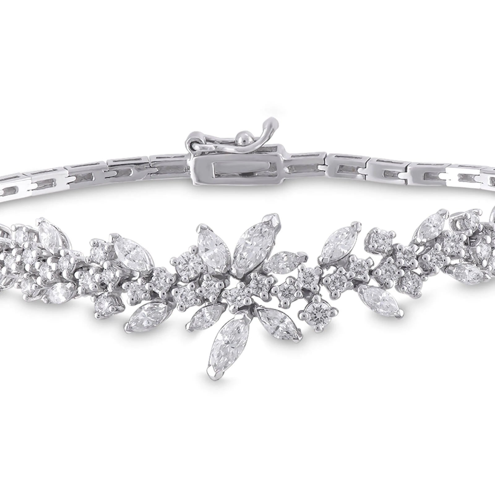 1,67 Karat Tasarım Pırlanta Bileklik - Venta Jewelry