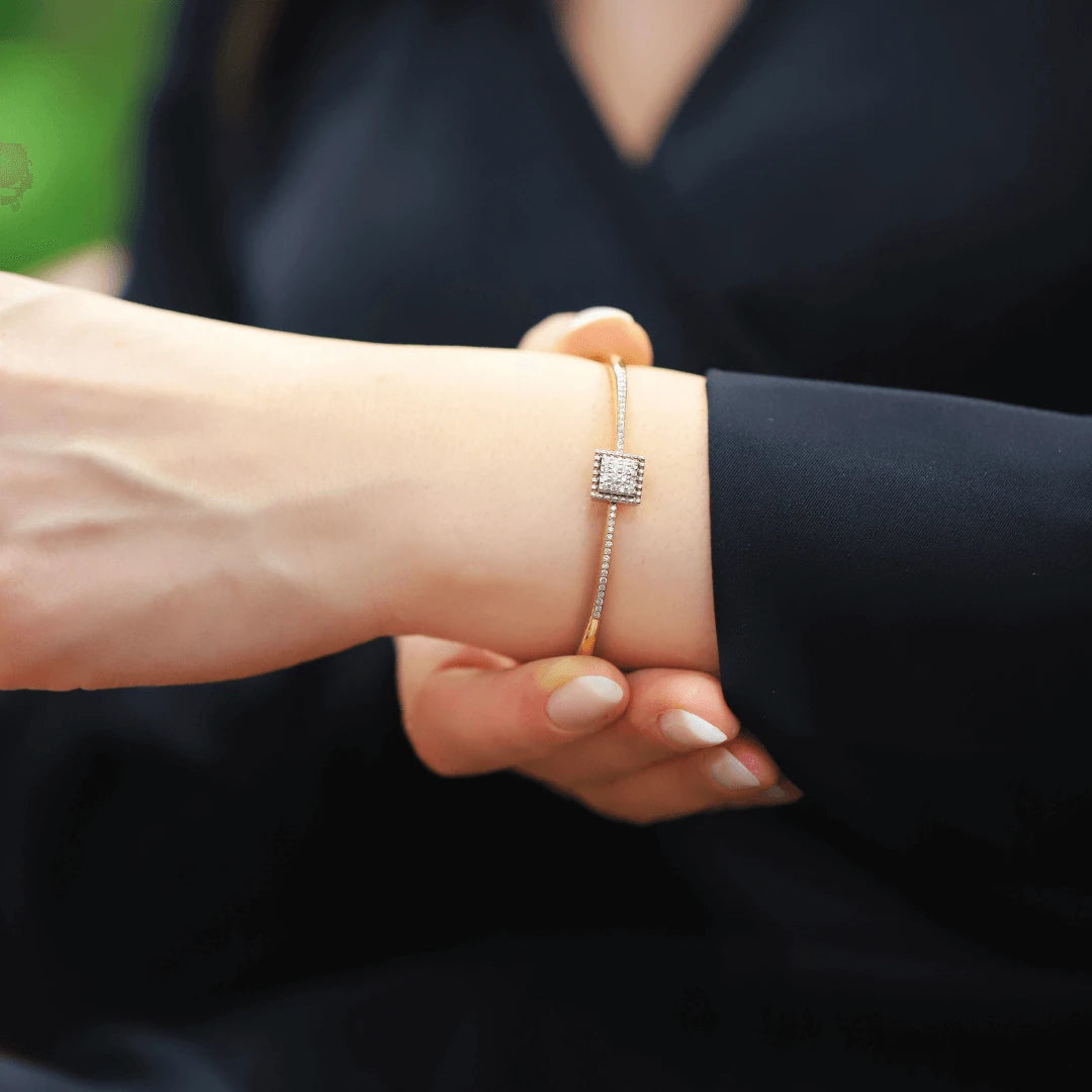 0,43 Karat Tasarım Pırlanta Bileklik