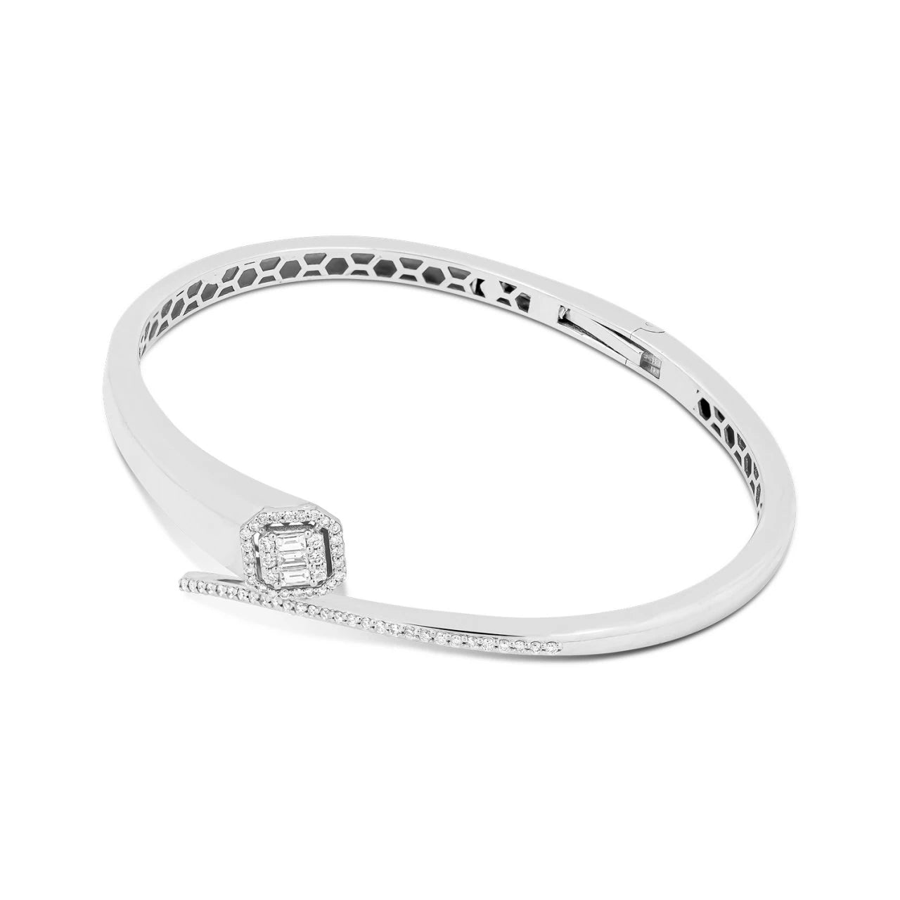 0,37 Karat Baget Pırlanta Bilezik "Lina"