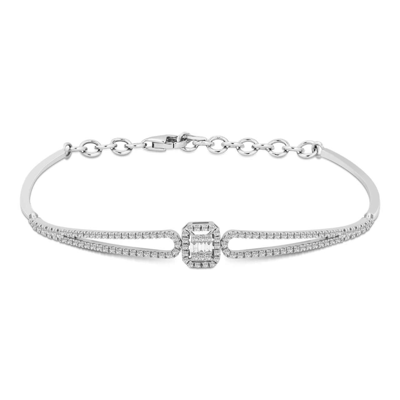 0,33 Karat Baget Pırlanta Bileklik