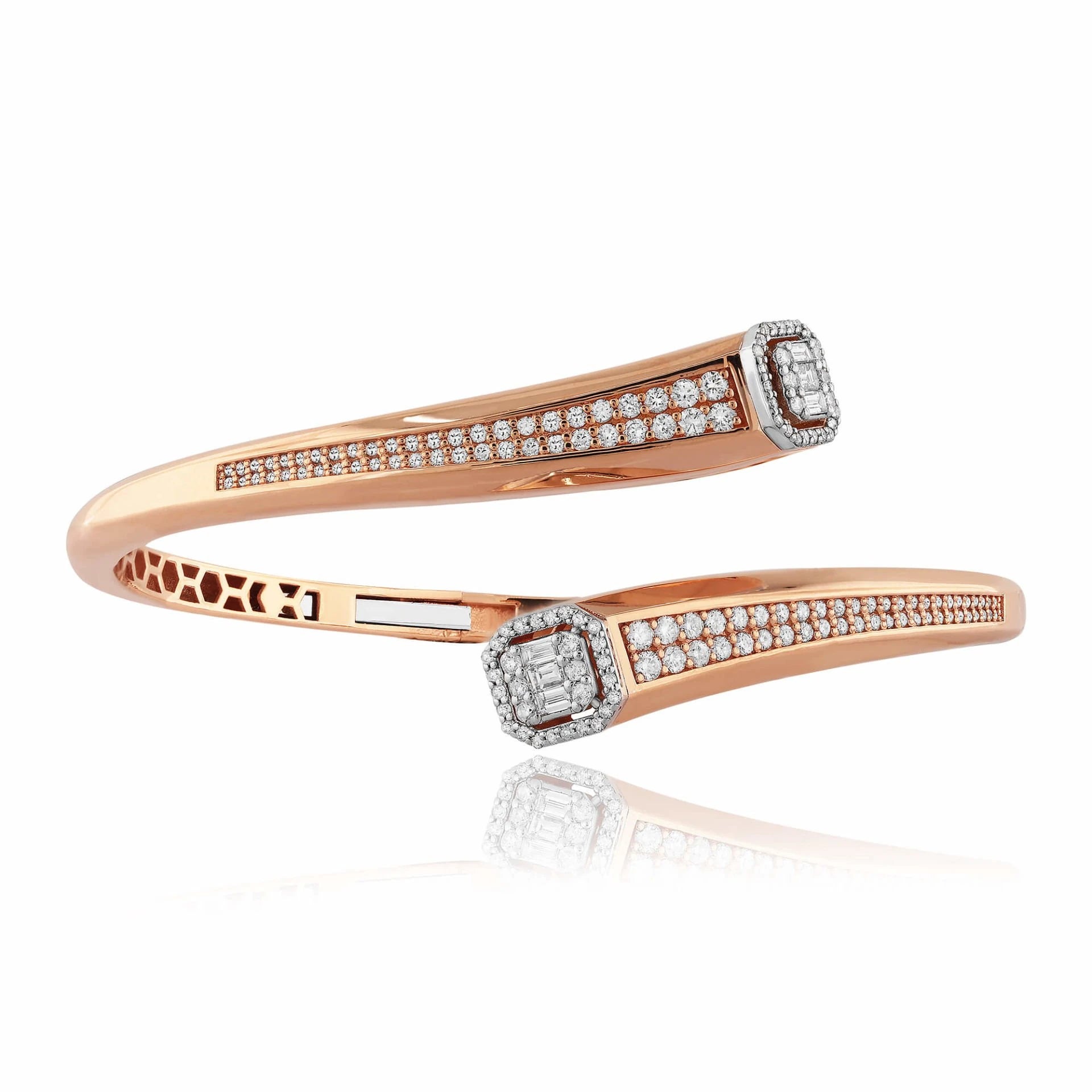 1,36 Karat Baget Pırlanta Bileklik