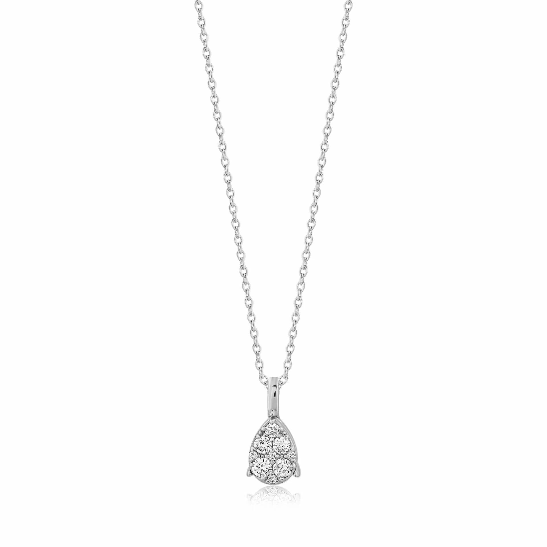 0,17 Karat Coronet Pırlanta Kolye