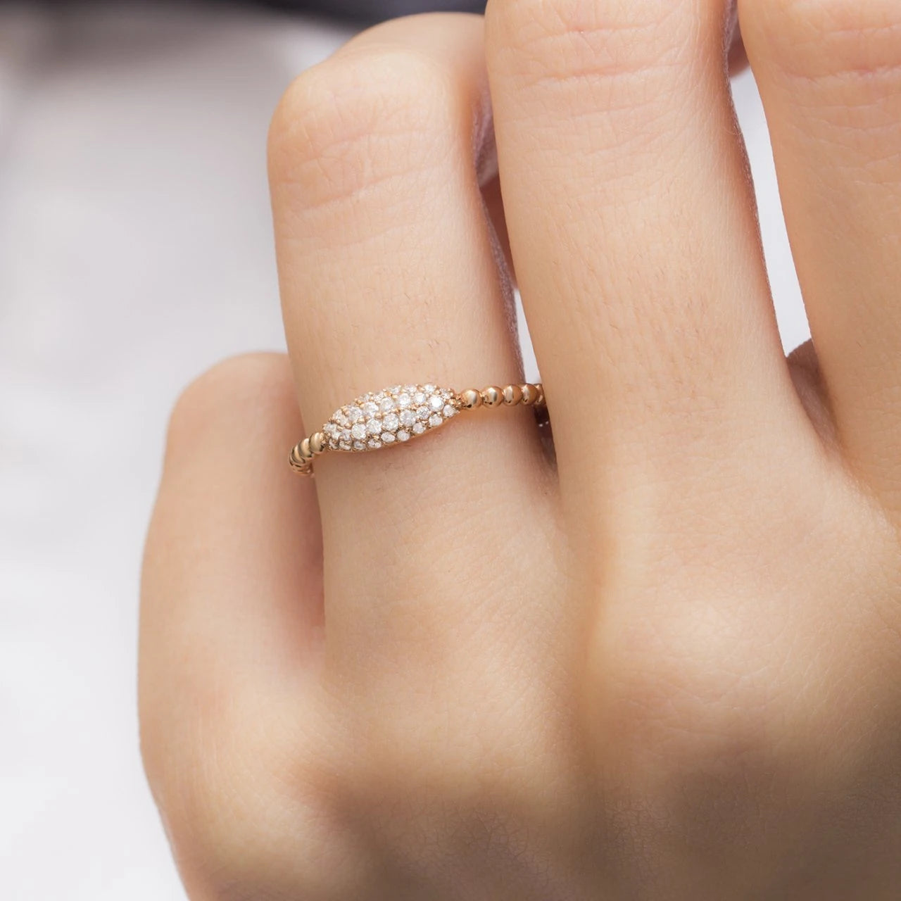 0,16 Karat Pırlanta Yüzük "Neva"