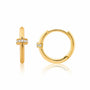 0,03 Karat Pırlanta Halka Küpe - Venta Jewelry