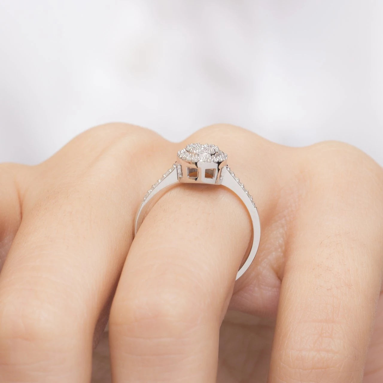 0,39 Karat Coronet Pırlanta Yüzük "Alina"