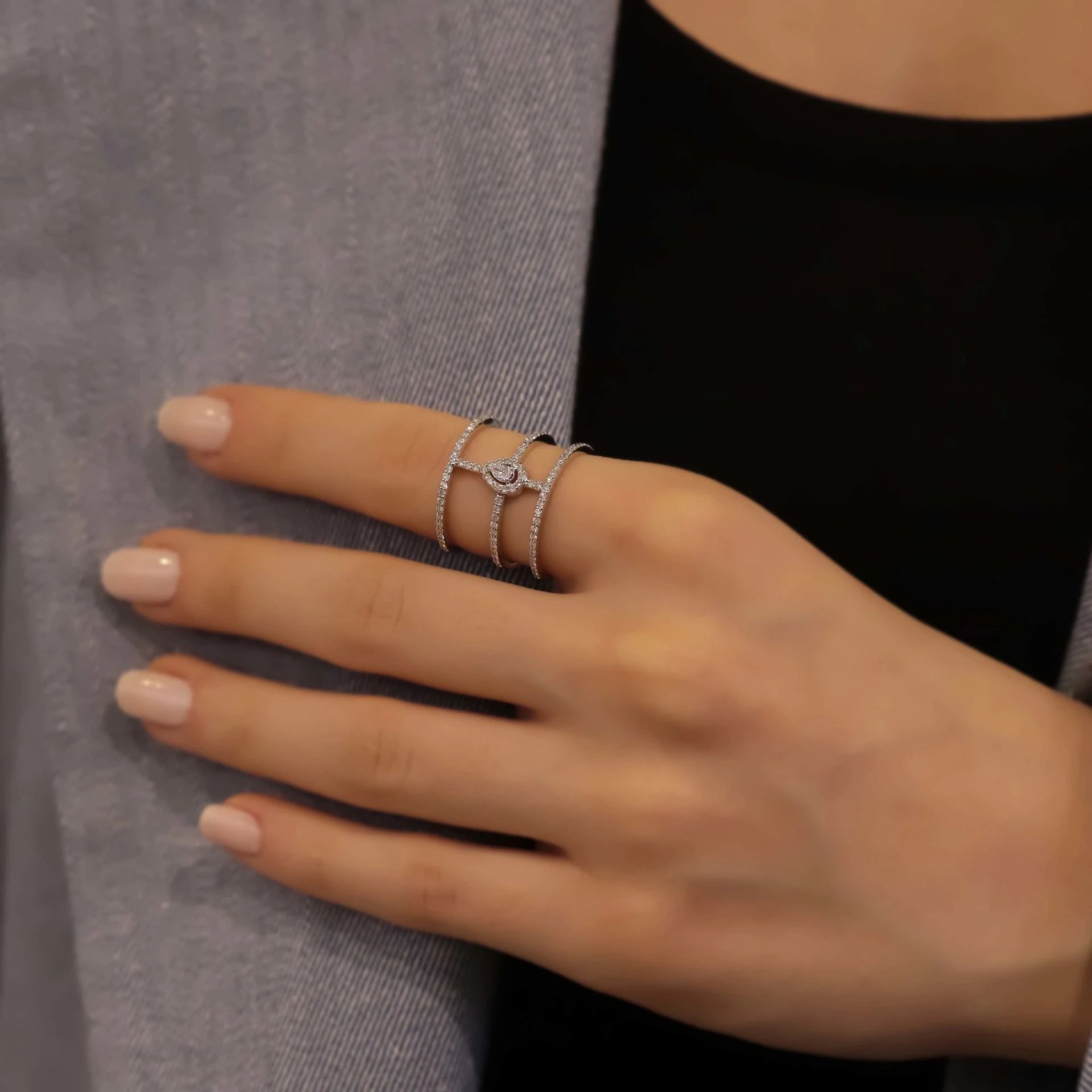 0,57 Karat Tasarım Pırlanta Yüzük