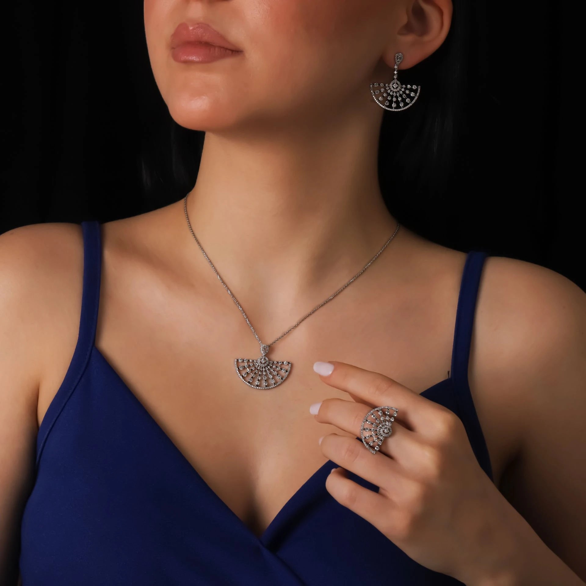 0,98 Karat Tasarım Pırlanta Yüzük "Elis"