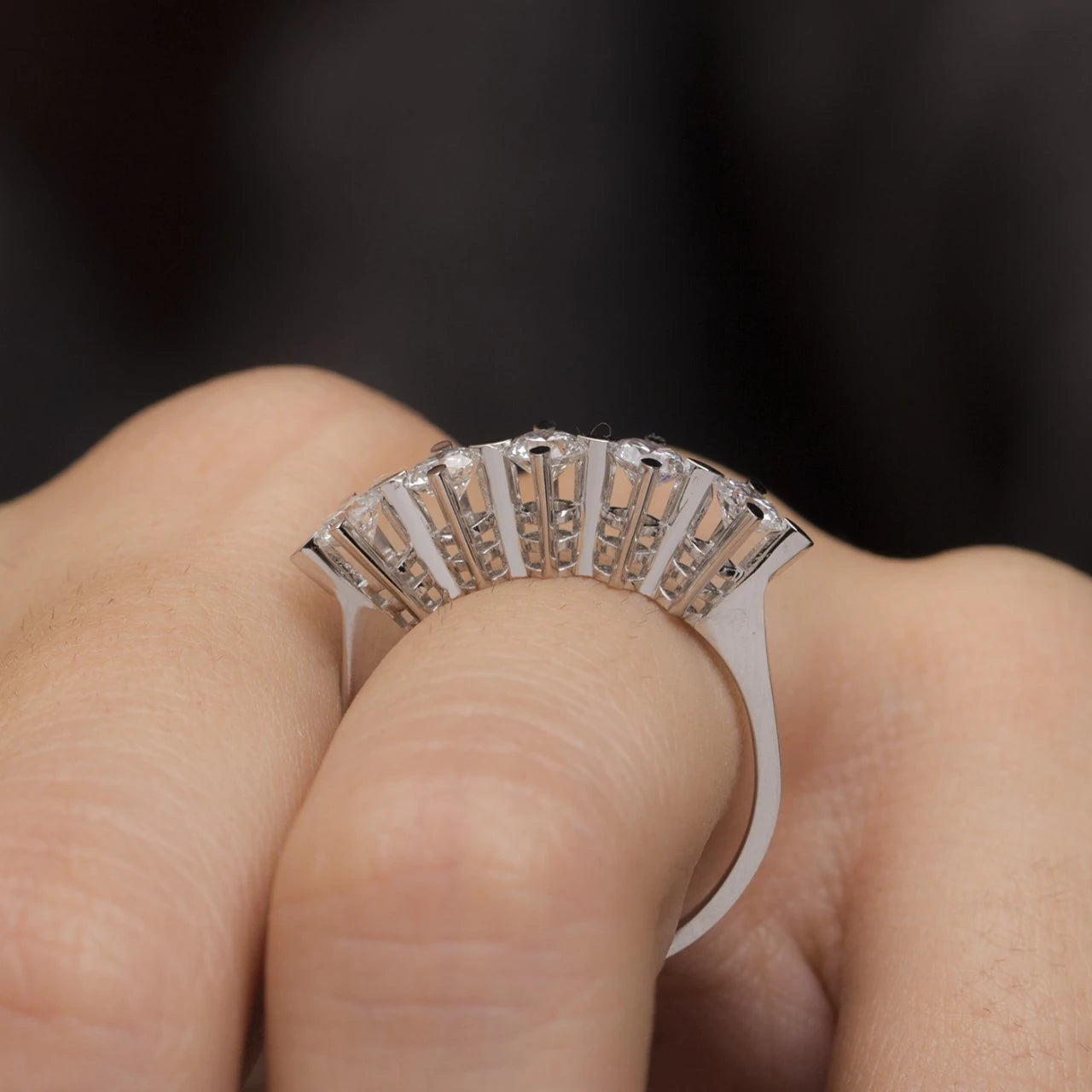 1,00 Karat Beştaş Pırlanta Yüzük "Eda"