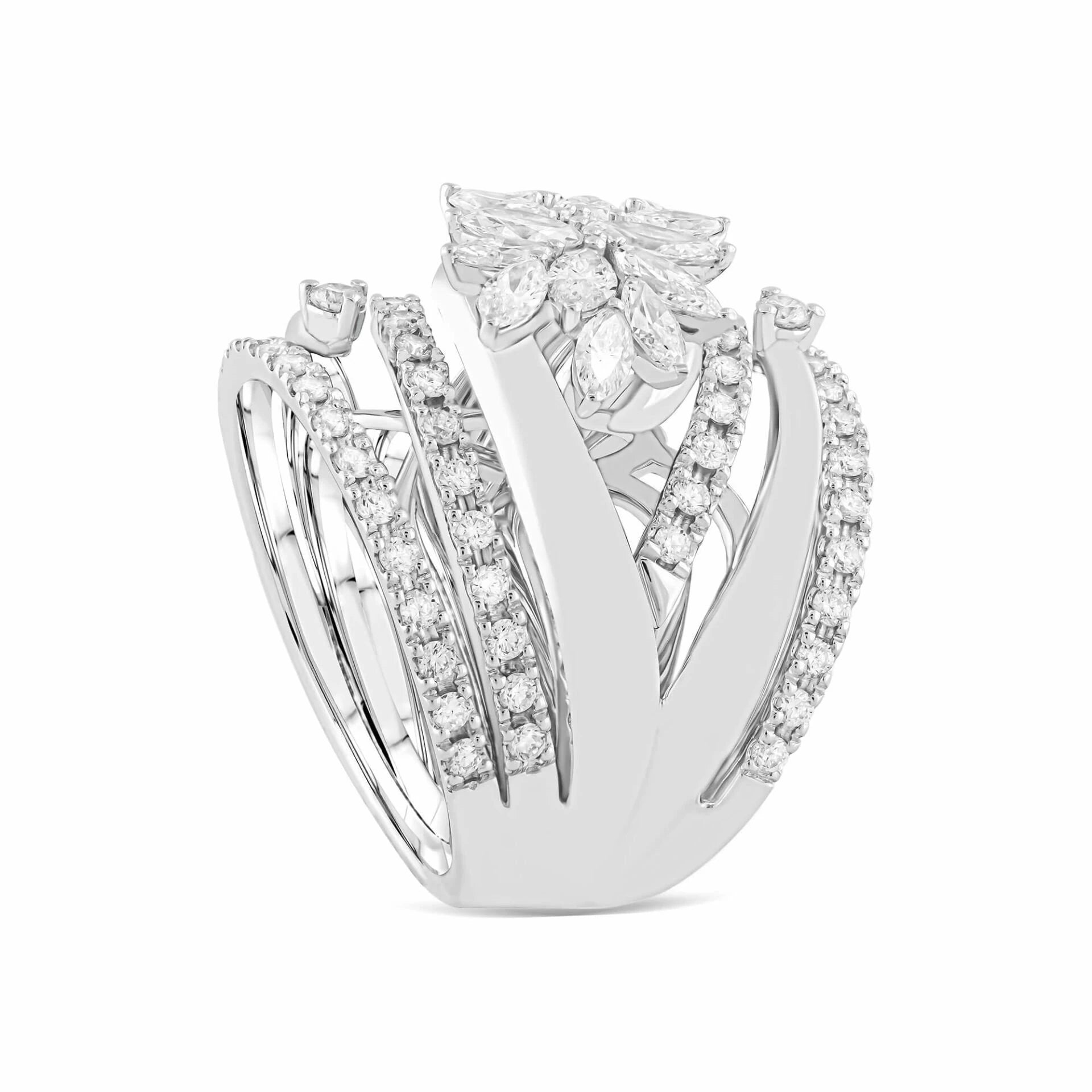 2,94 Karat Tasarım Pırlanta Yüzük "Markiz"