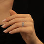 0,59 Karat Tasarım Yarımtur Pırlanta Yüzük - Venta Jewelry