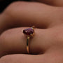 0,68 Karat Yakut Yüzük - Venta Jewelry