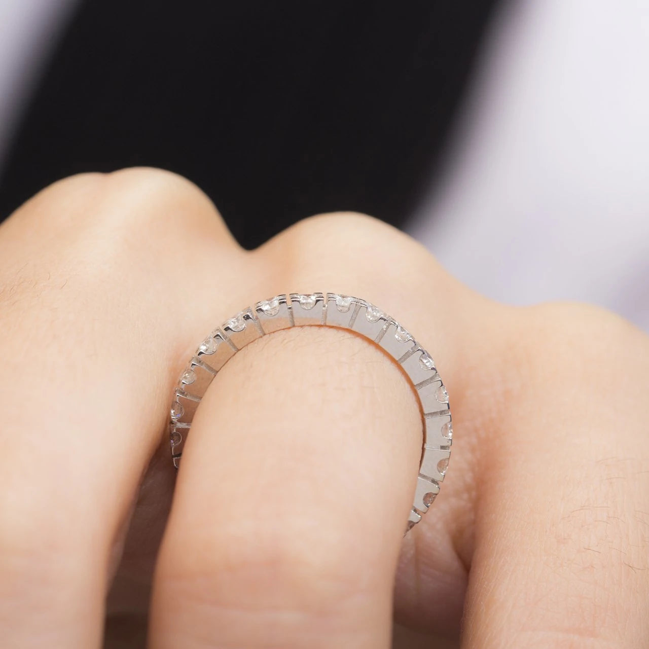 0,43  Karat Tamtur Pırlanta Yüzük "Leria"