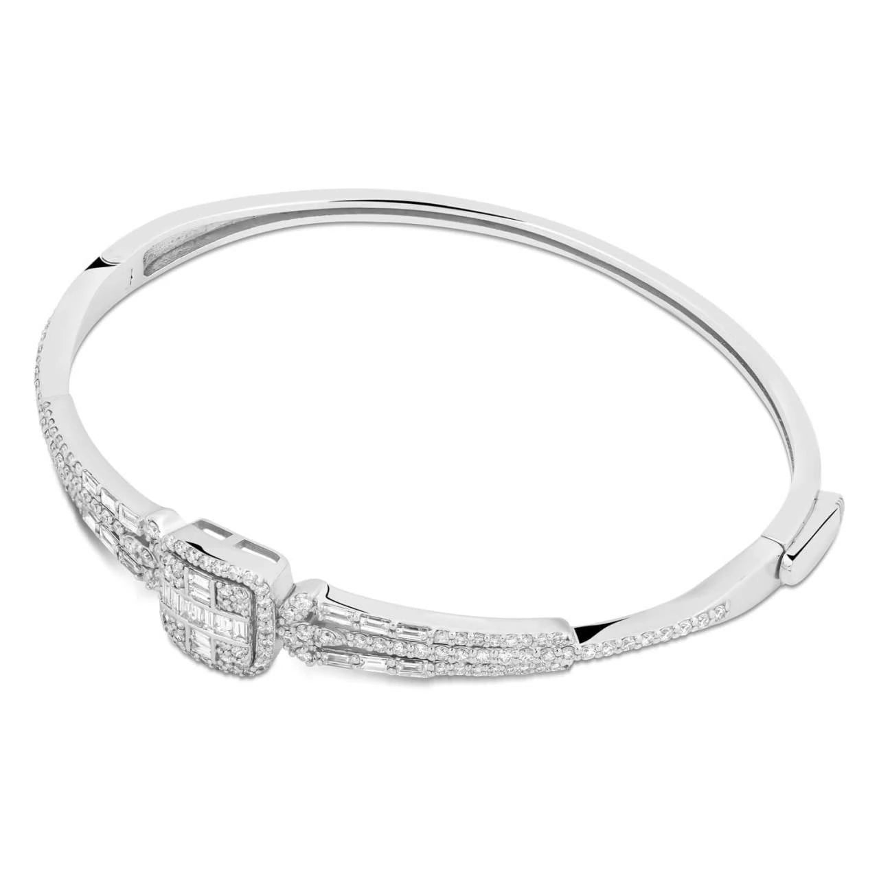 1,43 Karat Baget Pırlanta Bileklik