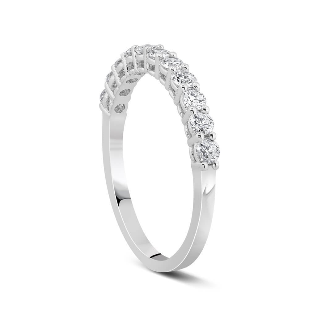 0,30 Karat Yarımtur Pırlanta Yüzük "Veca"