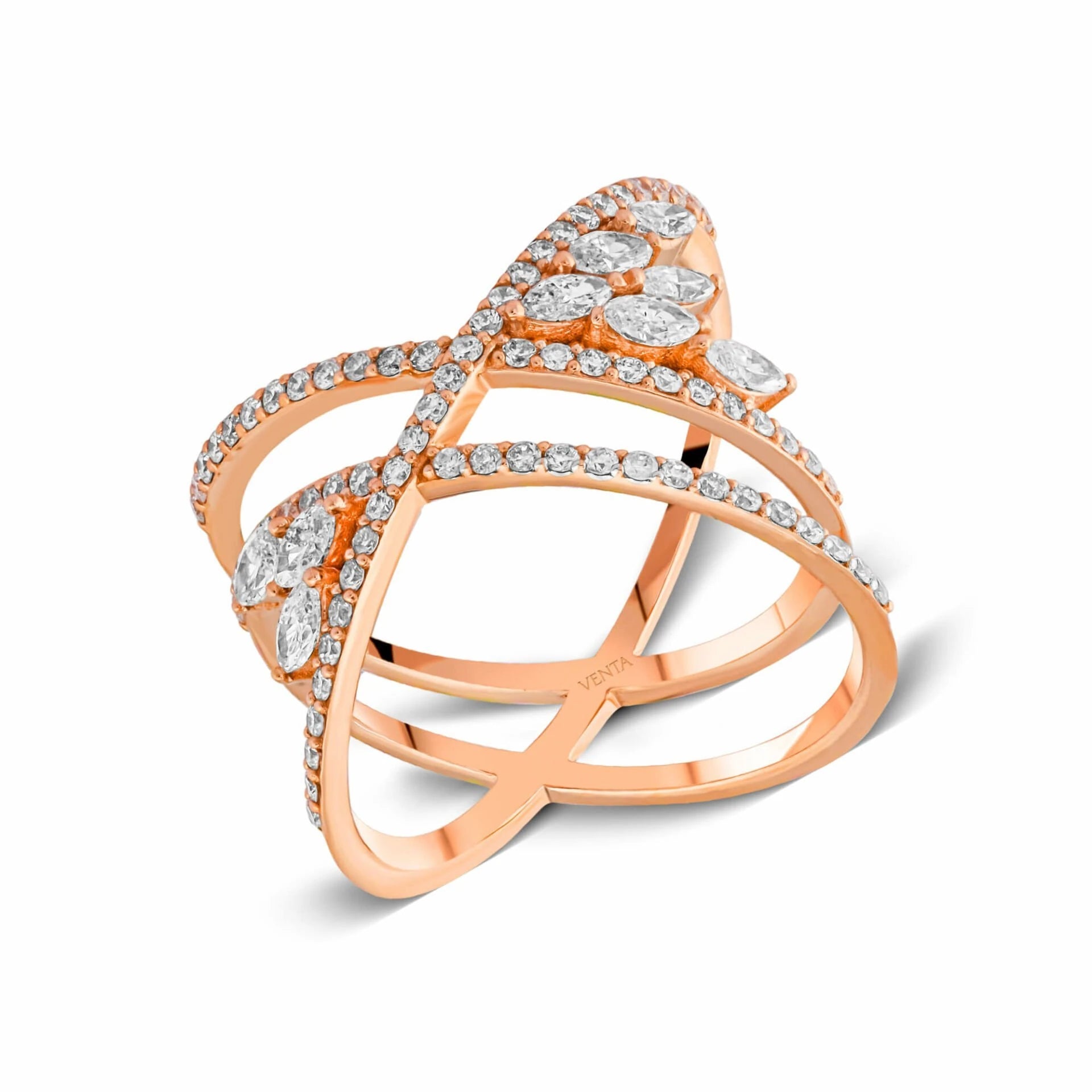 0,91 Karat Tasarım Pırlanta Yüzük