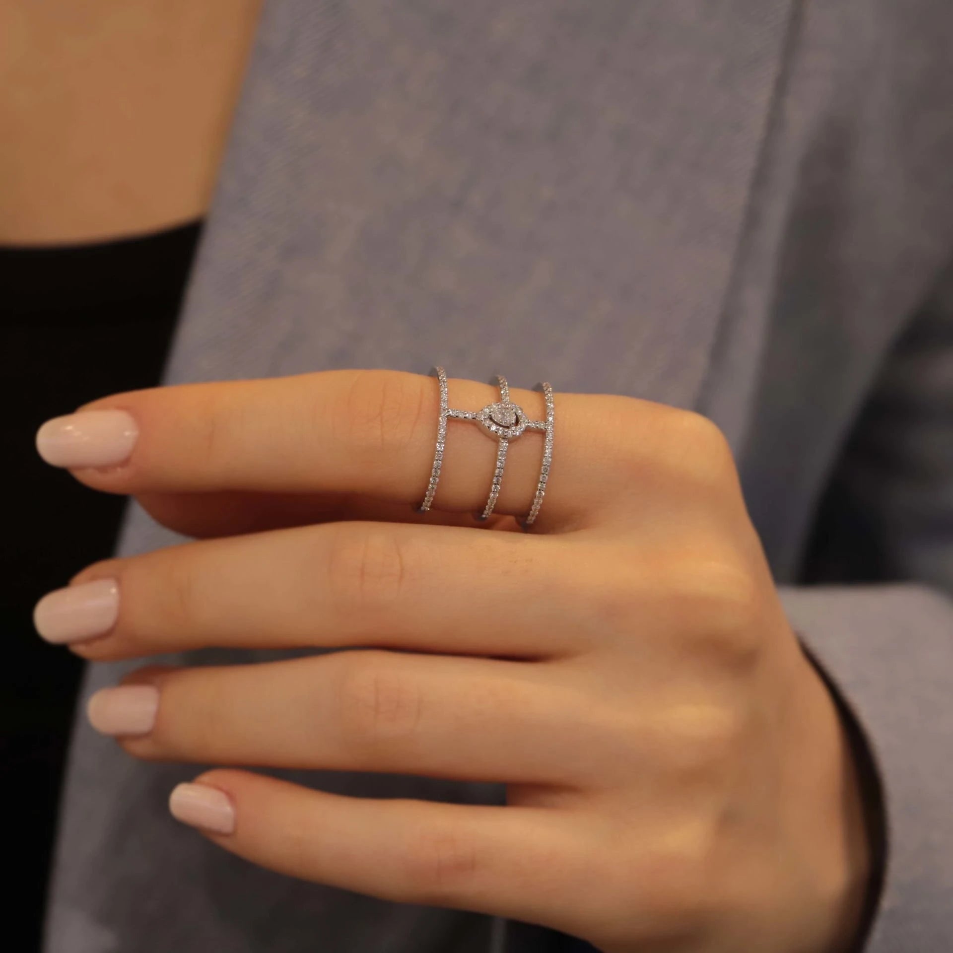 0,57 Karat Tasarım Pırlanta Yüzük