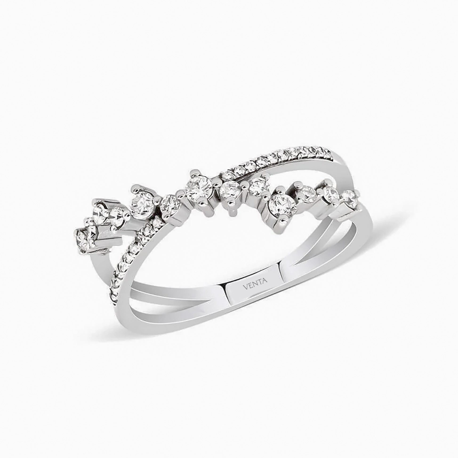 0,40 Karat Tasarım Pırlanta Yüzük - Venta Jewelry