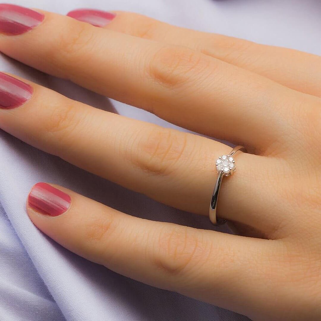 0,24 Karat Coronet Pırlanta Yüzük