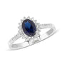 1,24 Karat Pırlantalı Safir Yüzük - Venta Jewelry