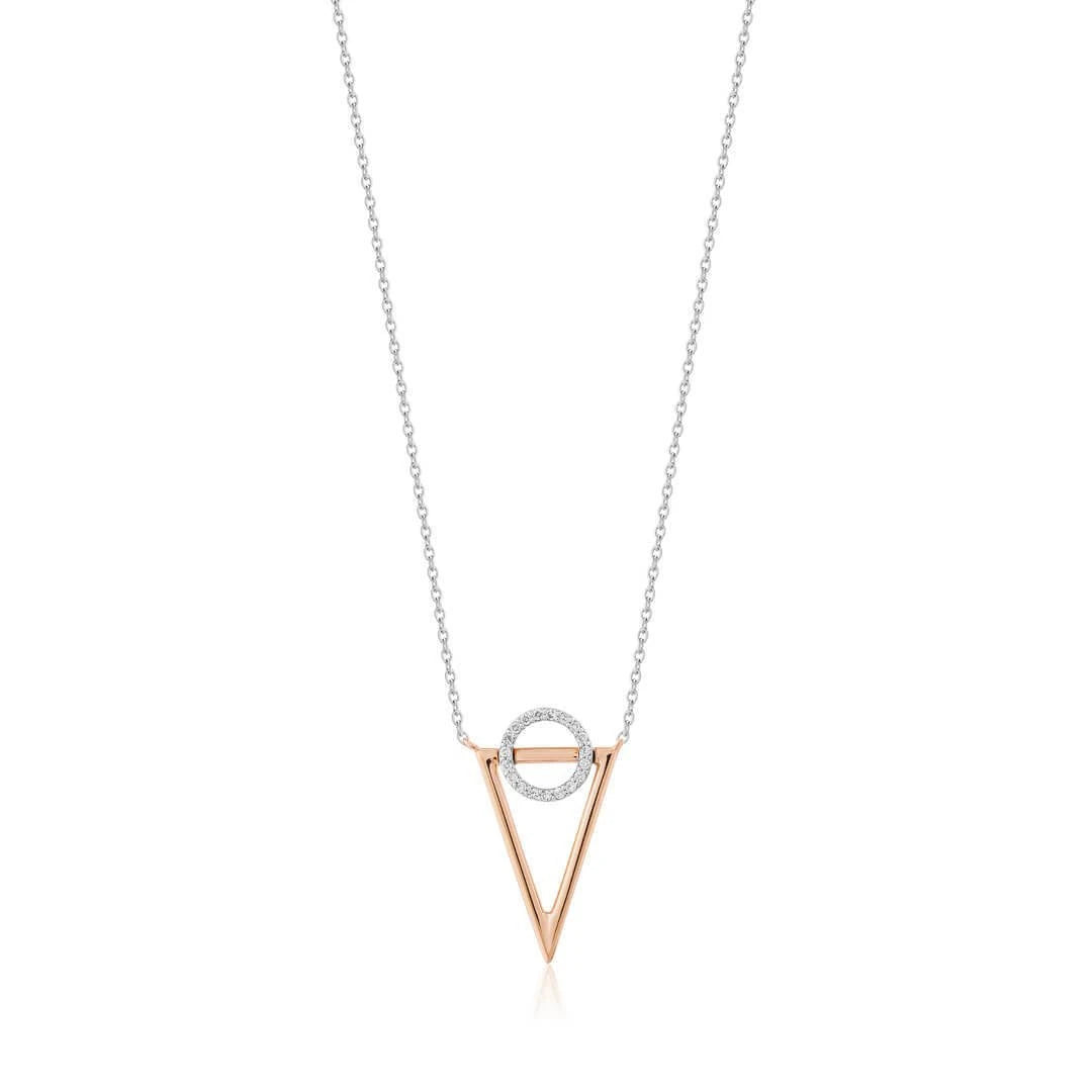 0,08 Karat Tasarım Pırlanta Kolye