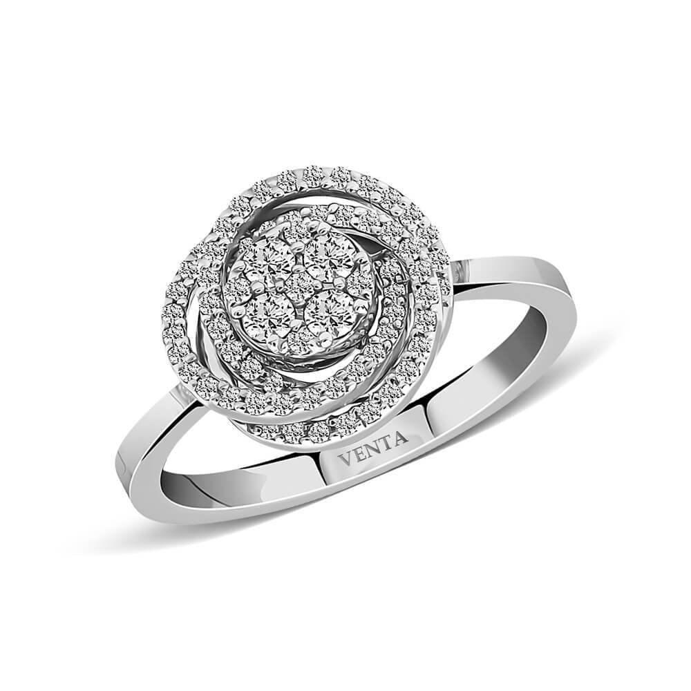 0,57 Karat Pırlanta Yüzük "Leyan"