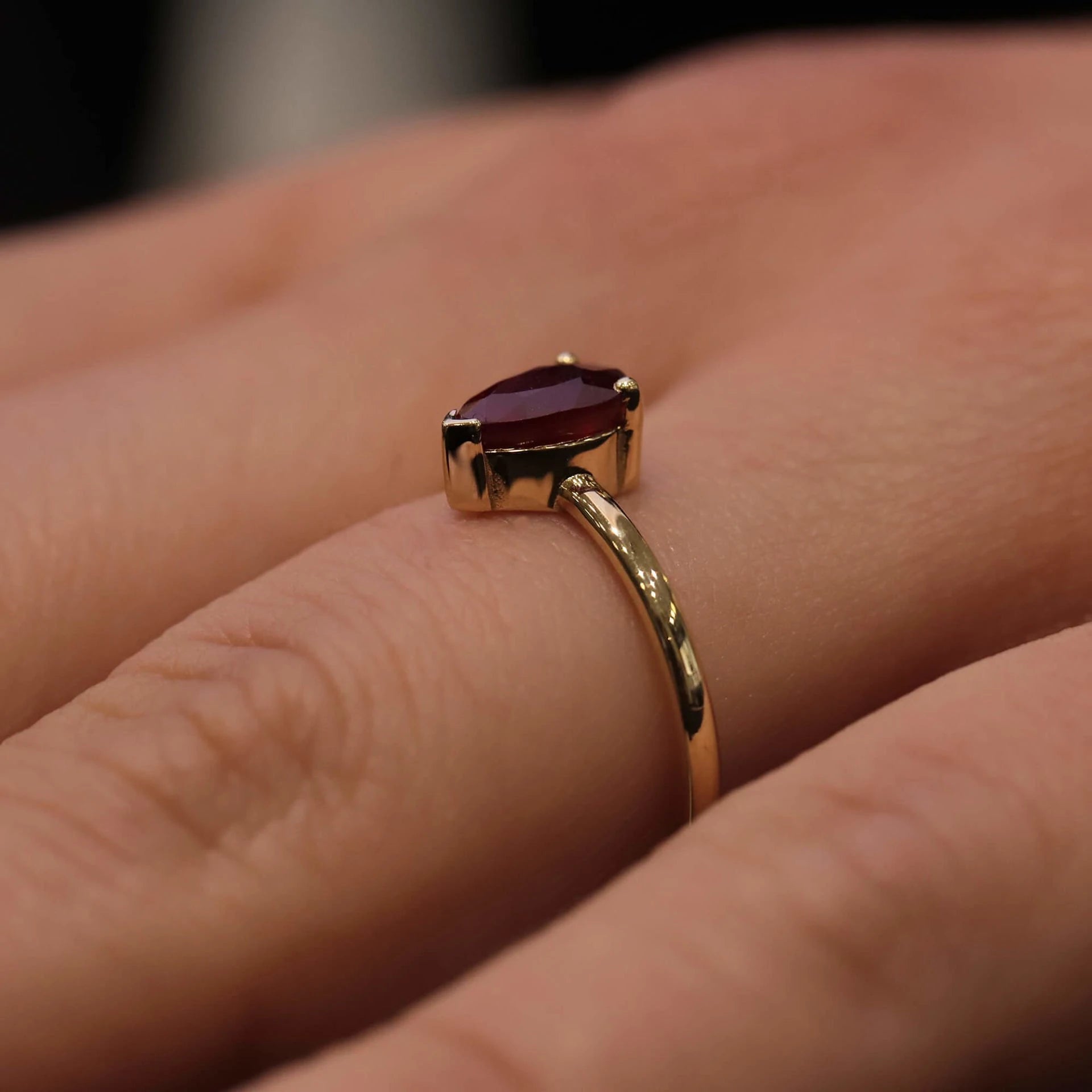 0,68 Karat Yakut Yüzük