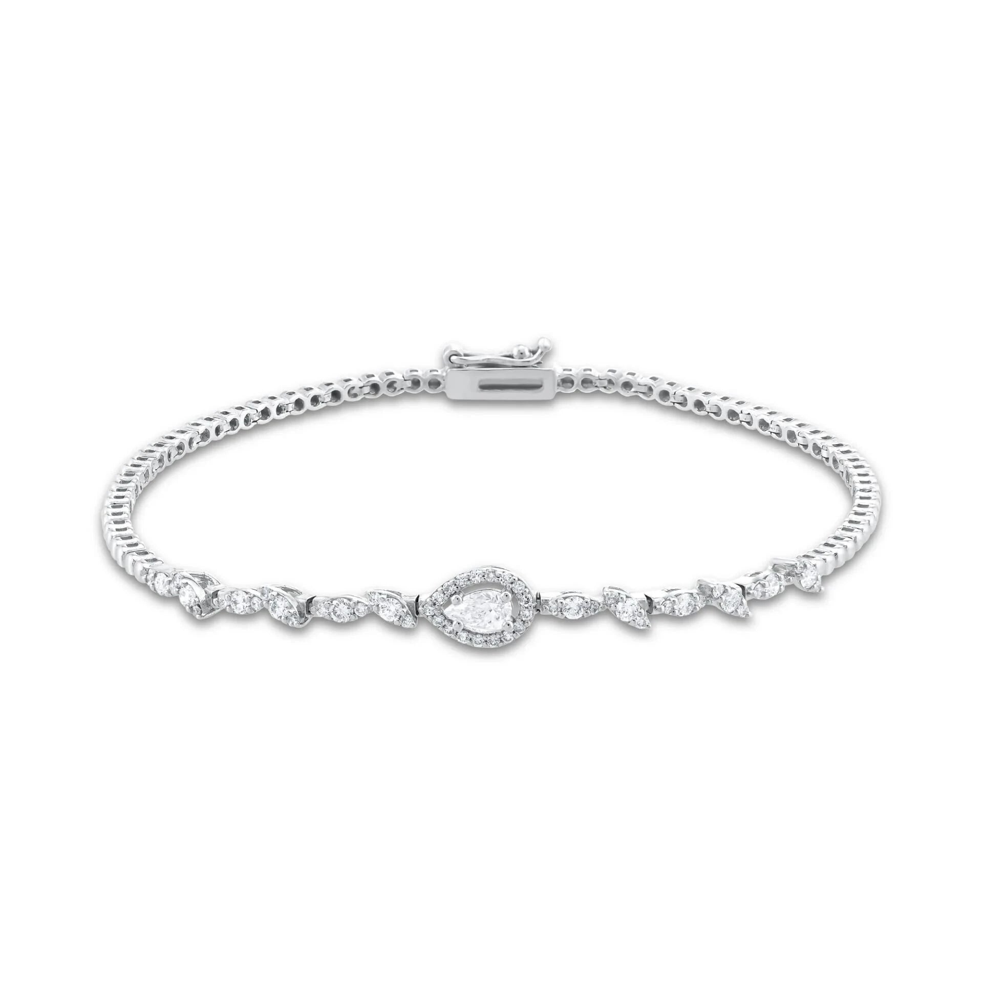 0,70 Karat Tasarım Pırlanta Bileklik