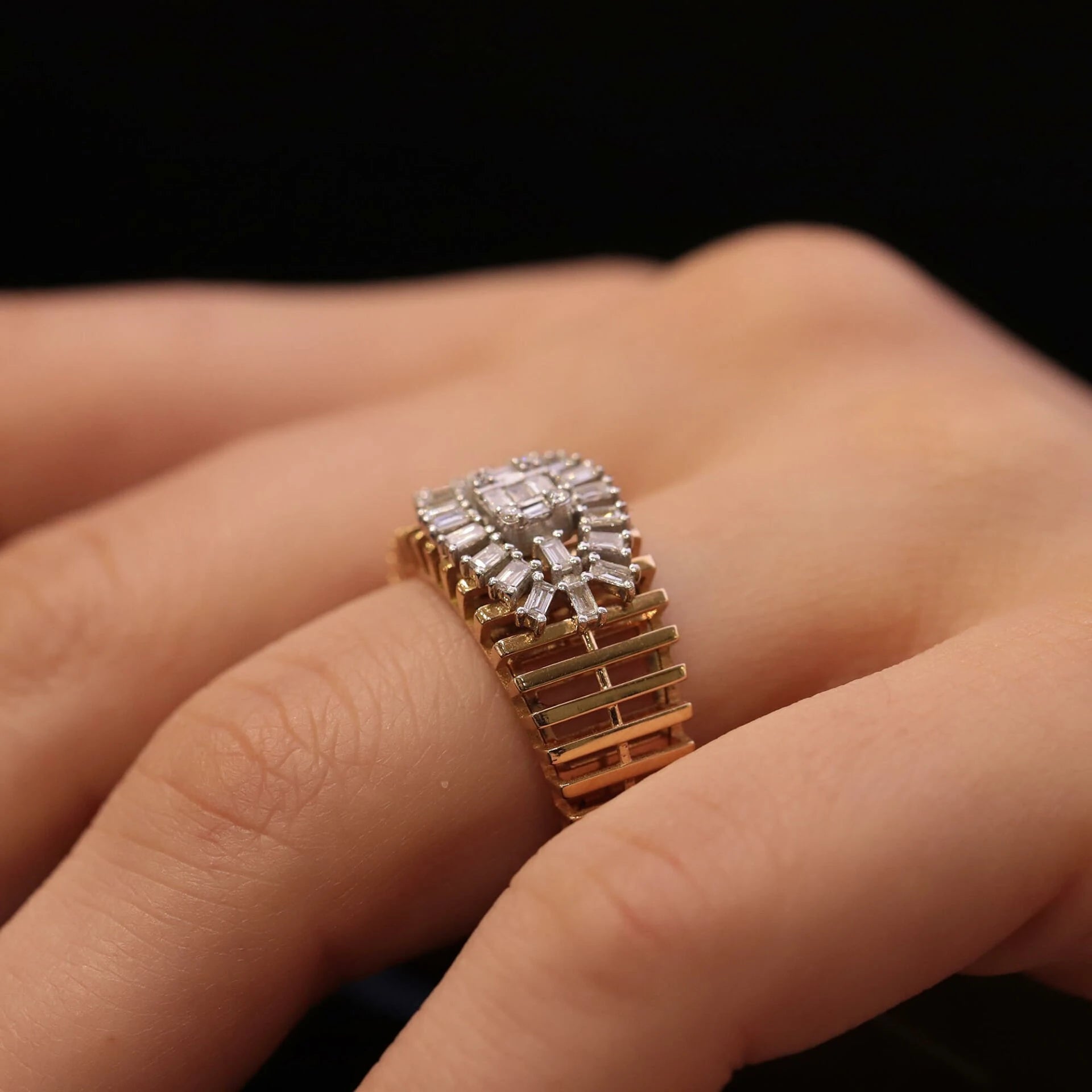 0,53 Karat Tasarım Pırlanta Yüzük