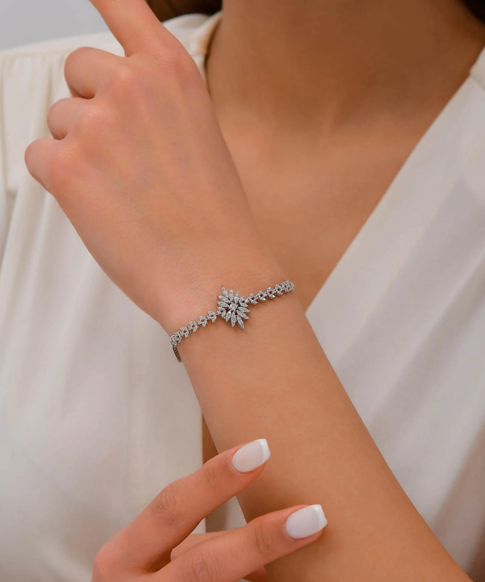 0,65 Karat Pırlanta Bileklik