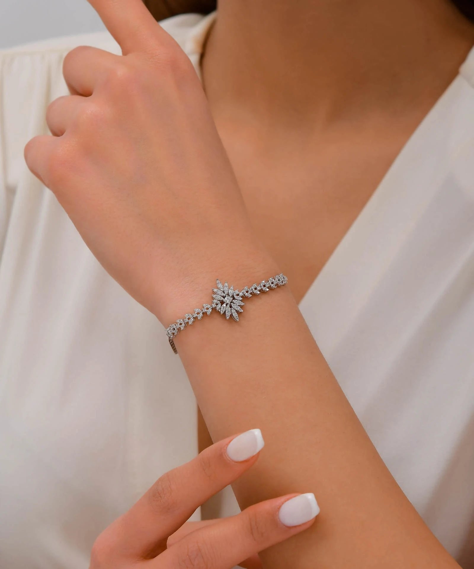 0,65 Karat Pırlanta Bileklik