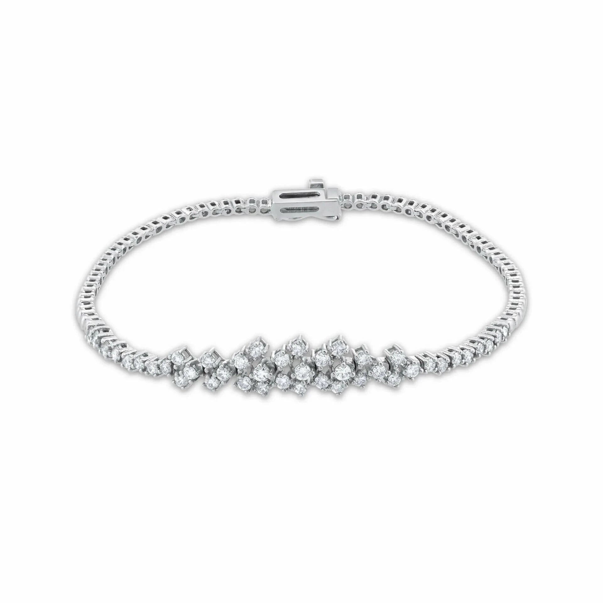 1,14 Karat Tasarım Pırlanta Bileklik